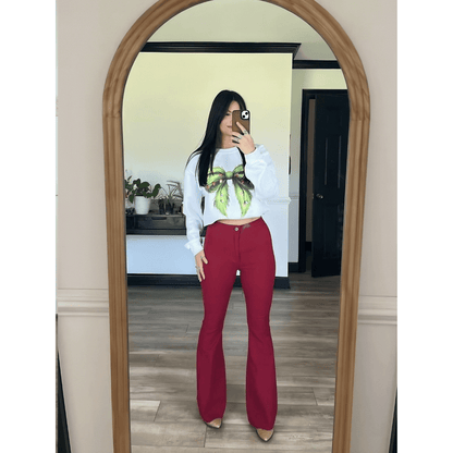 North Pole Flare Bundle (1 Surprise Christmas Crewneck + 1 Strechy Bow)