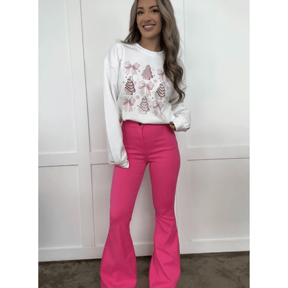 North Pole Flare Bundle (1 Surprise Christmas Crewneck + 1 Strechy Bow)