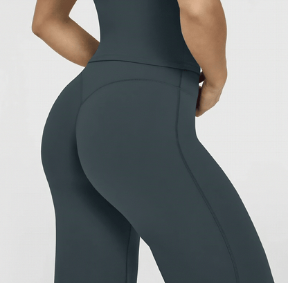SoftFlex High-Waisted Straight Leg Pants