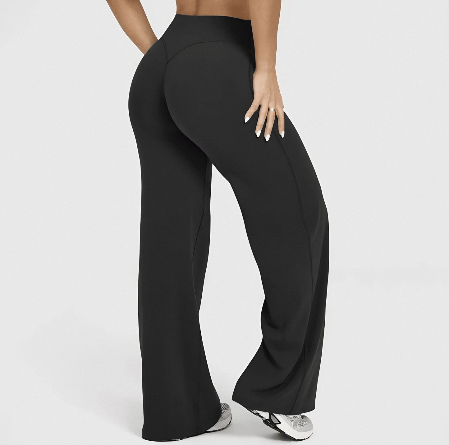 SoftFlex High-Waisted Straight Leg Pants