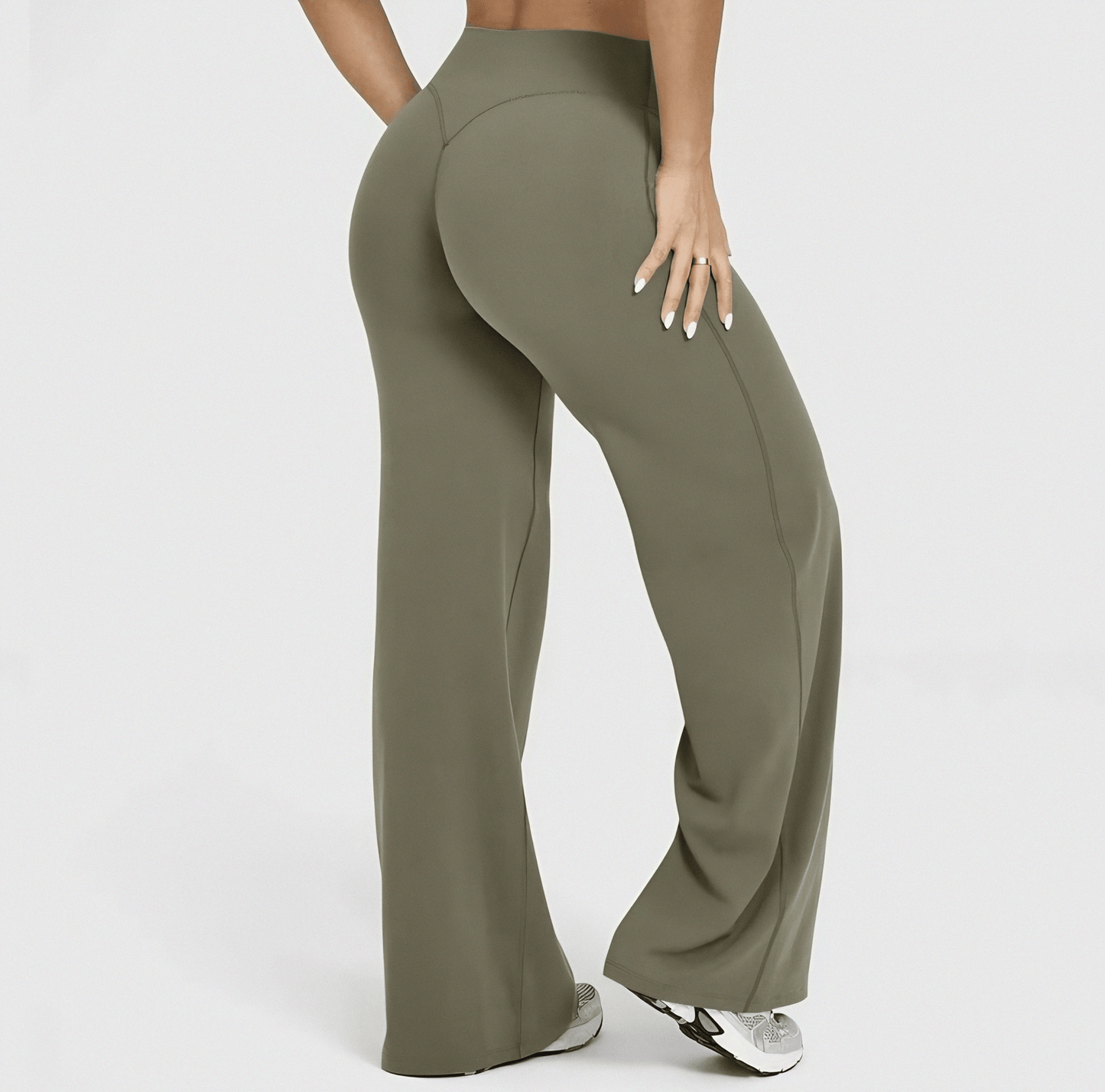 SoftFlex High-Waisted Straight Leg Pants
