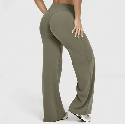 SoftFlex High-Waisted Straight Leg Pants