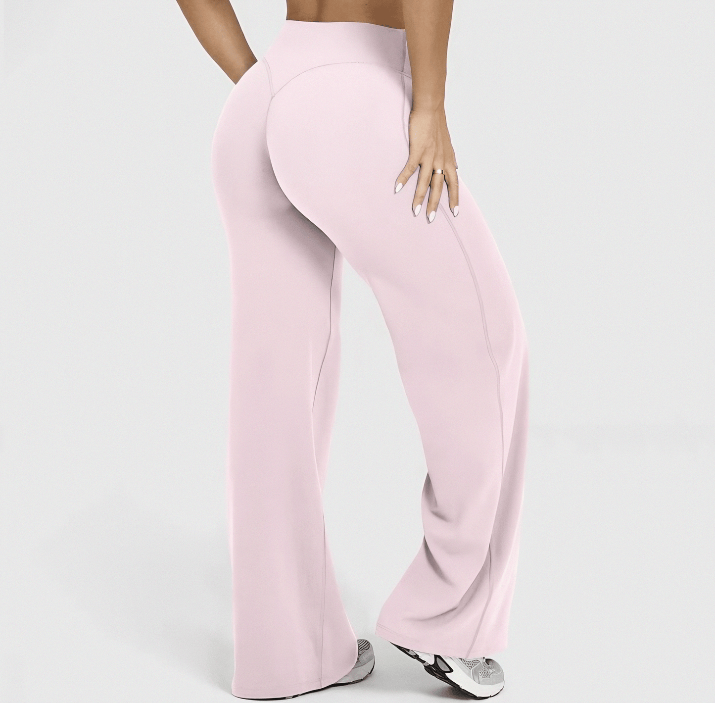 SoftFlex High-Waisted Straight Leg Pants