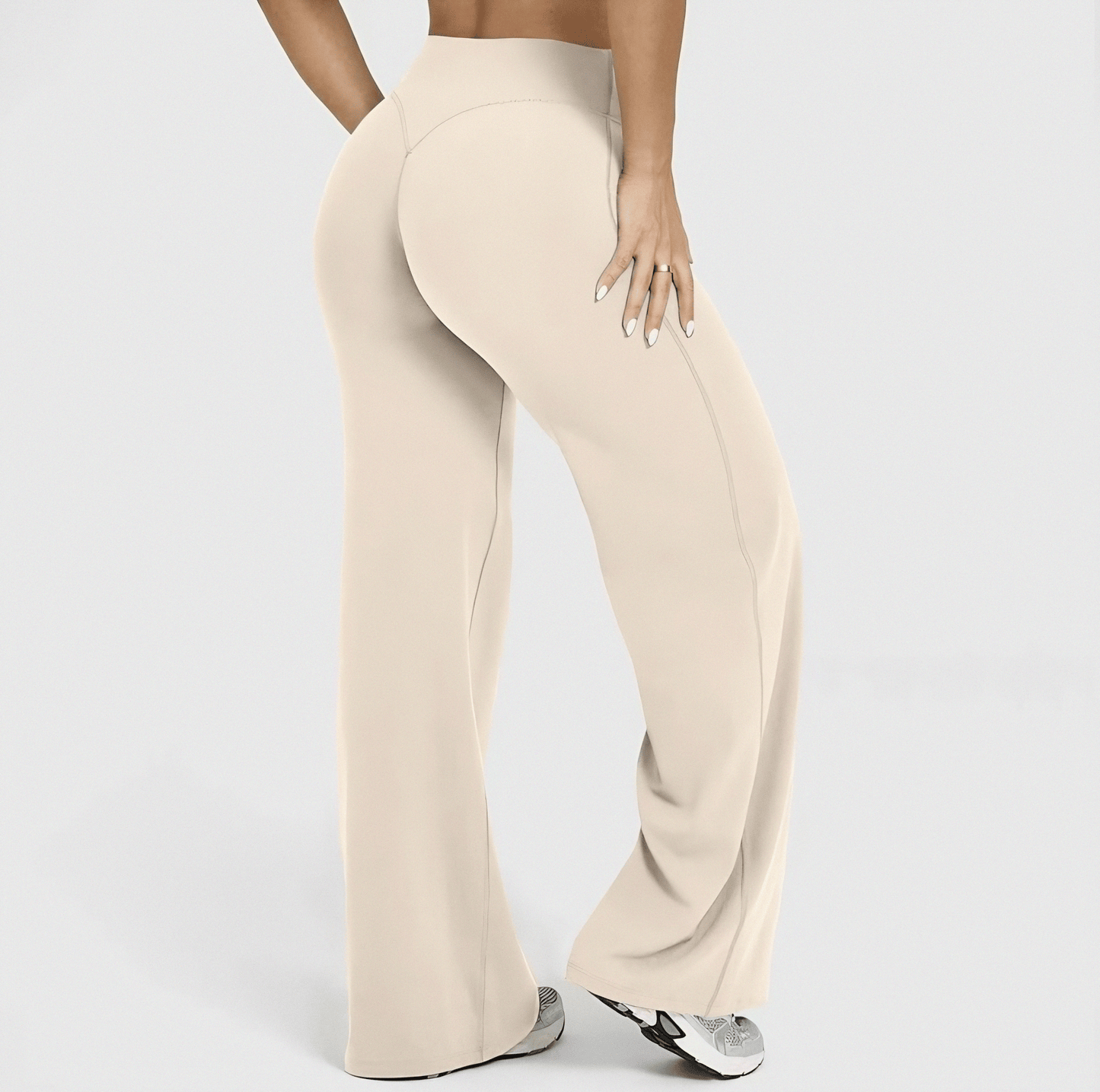 SoftFlex High-Waisted Straight Leg Pants