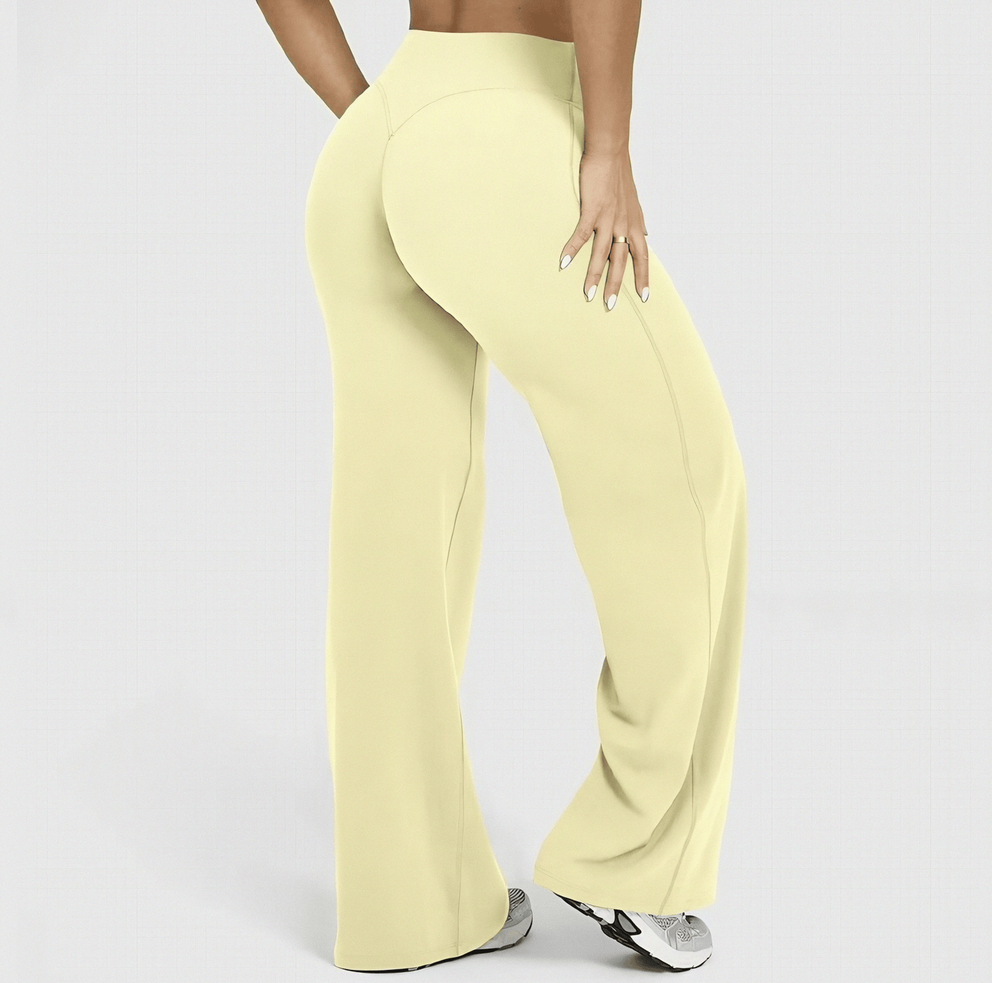 SoftFlex High-Waisted Straight Leg Pants